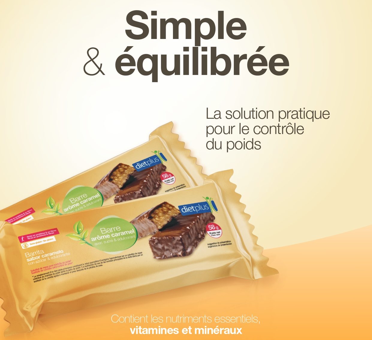 Barre Arôme caramel